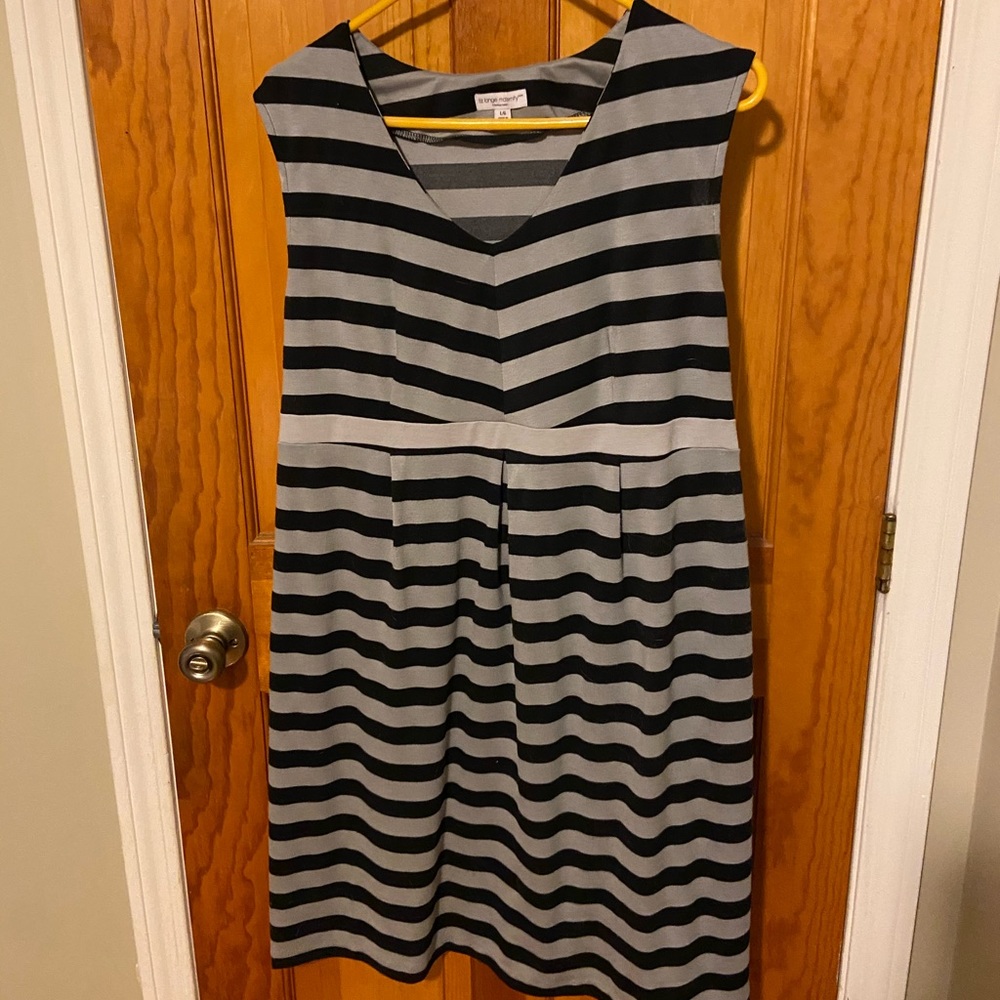 Striped Maternity Dress